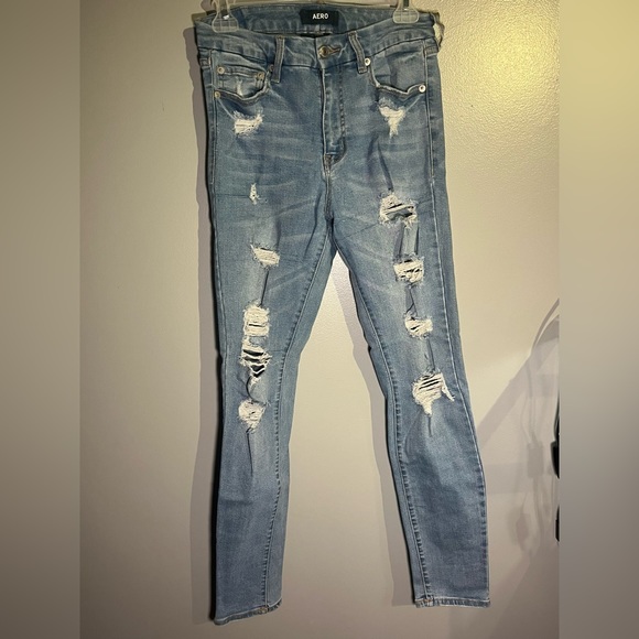 Aeropostale Jeans Aero Hight Rise Curvy Size 8 Poshmark